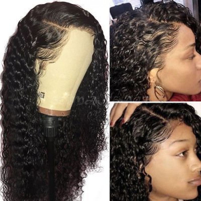 Wig 360 Lace Frontal 150% Density Water Wavy Virgin Hair 14"